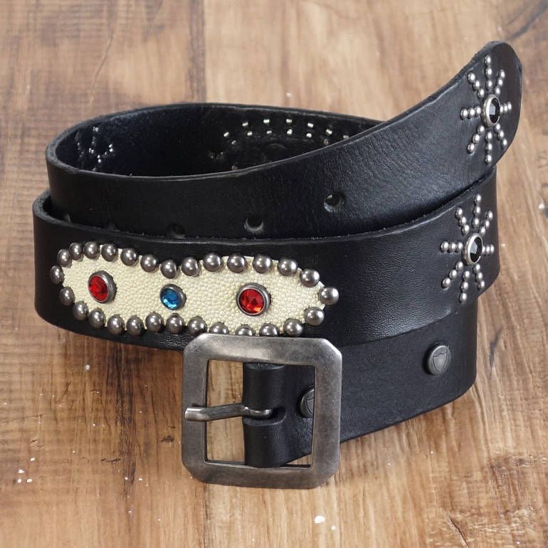 HTC エイチティーシー AMERICAN BELT メンズ ピーナッツ ベルト