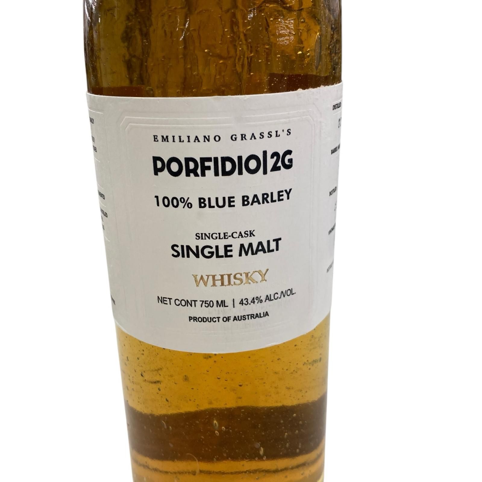 186000 PORFIDIO 2G ポルフィディオ ウイスキー  [250902HM080279] 186000 PORFIDIO 2G ポルフィディオ ウイスキー [250902HM080279]