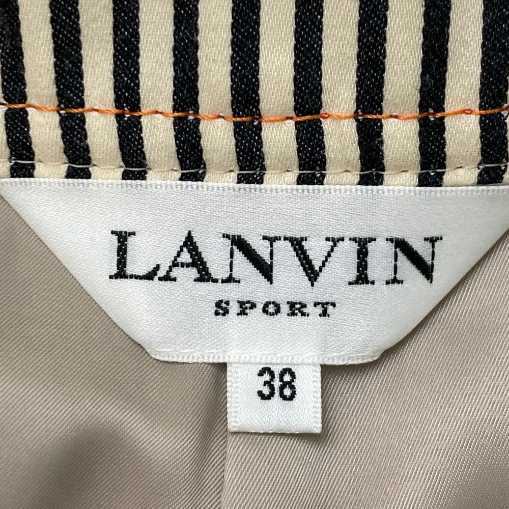 サイズ：38 LANVIN SPORT ランバン スポール インナー付き