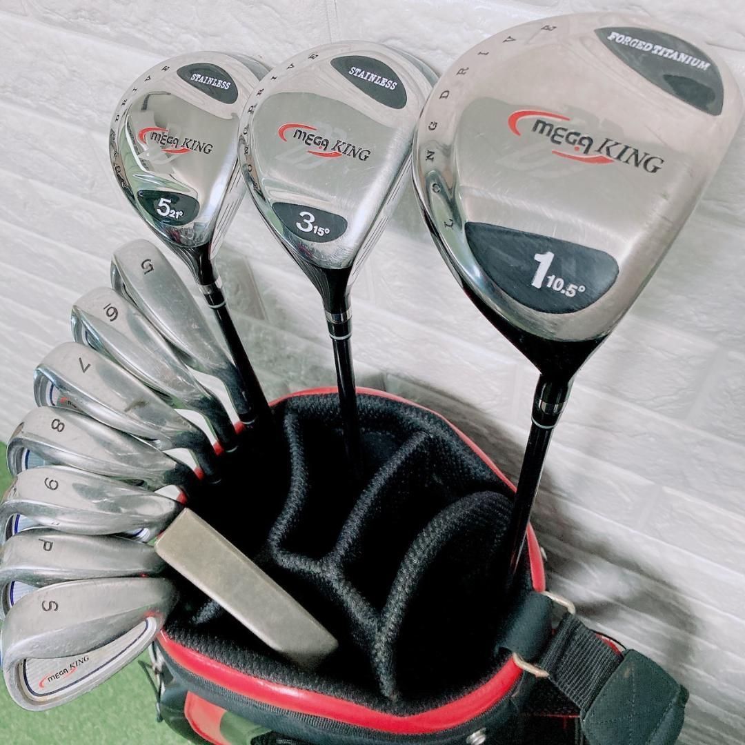 ゴルフクラブ メンズ セット MEGAKING AXEL 11本 初心者