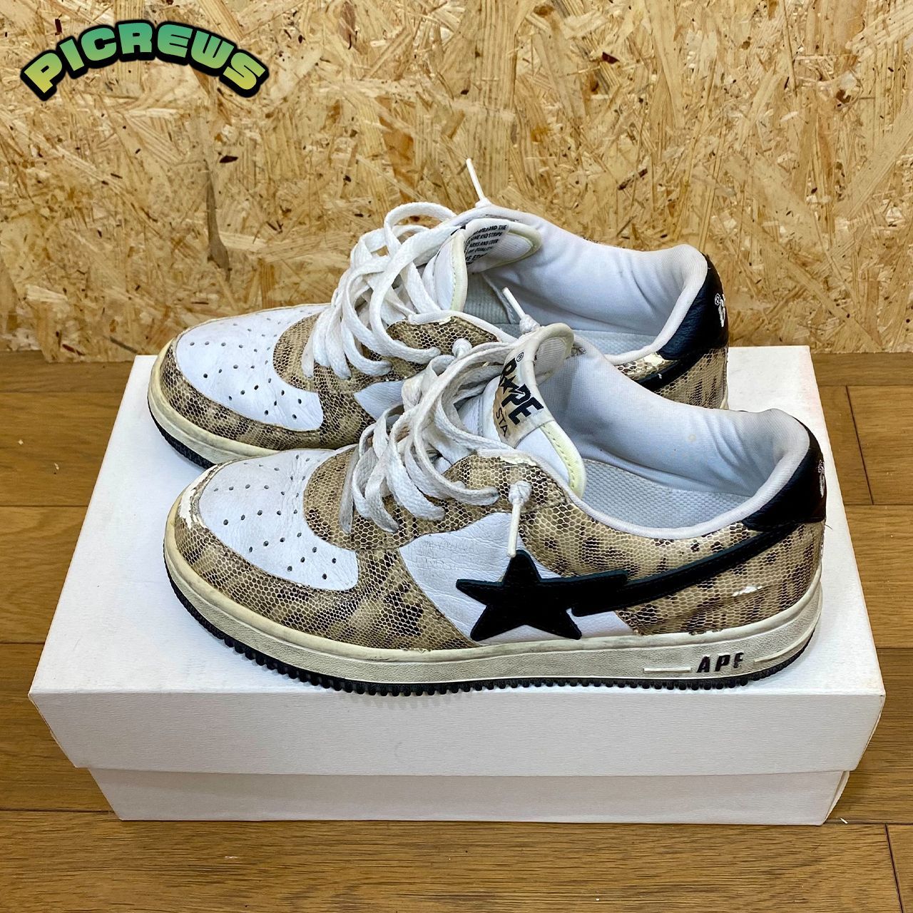 A BATHING APE アベイシングエイプ BAPE STA ベイプスタ スニーカー ...