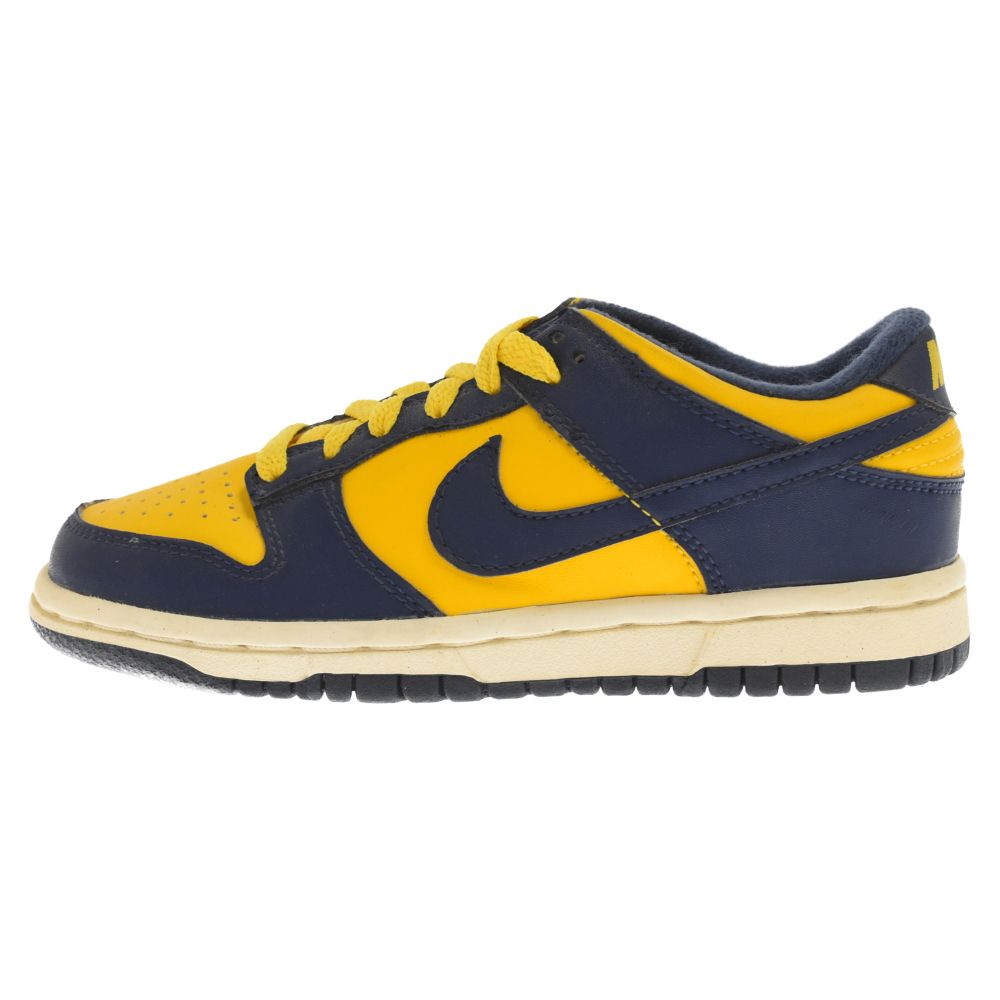 NIKE (ナイキ) DUNK LOW MICHIGAN PS 2002 ダンクロー ミシガン キッズ