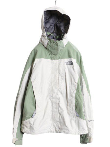 なクーポン配布中! US企画 ノースフェイス HyVent マウンテンパーカー ジャケット レディース M | 古着 The North Face マンパ ナイロン ブルゾン フルジップ