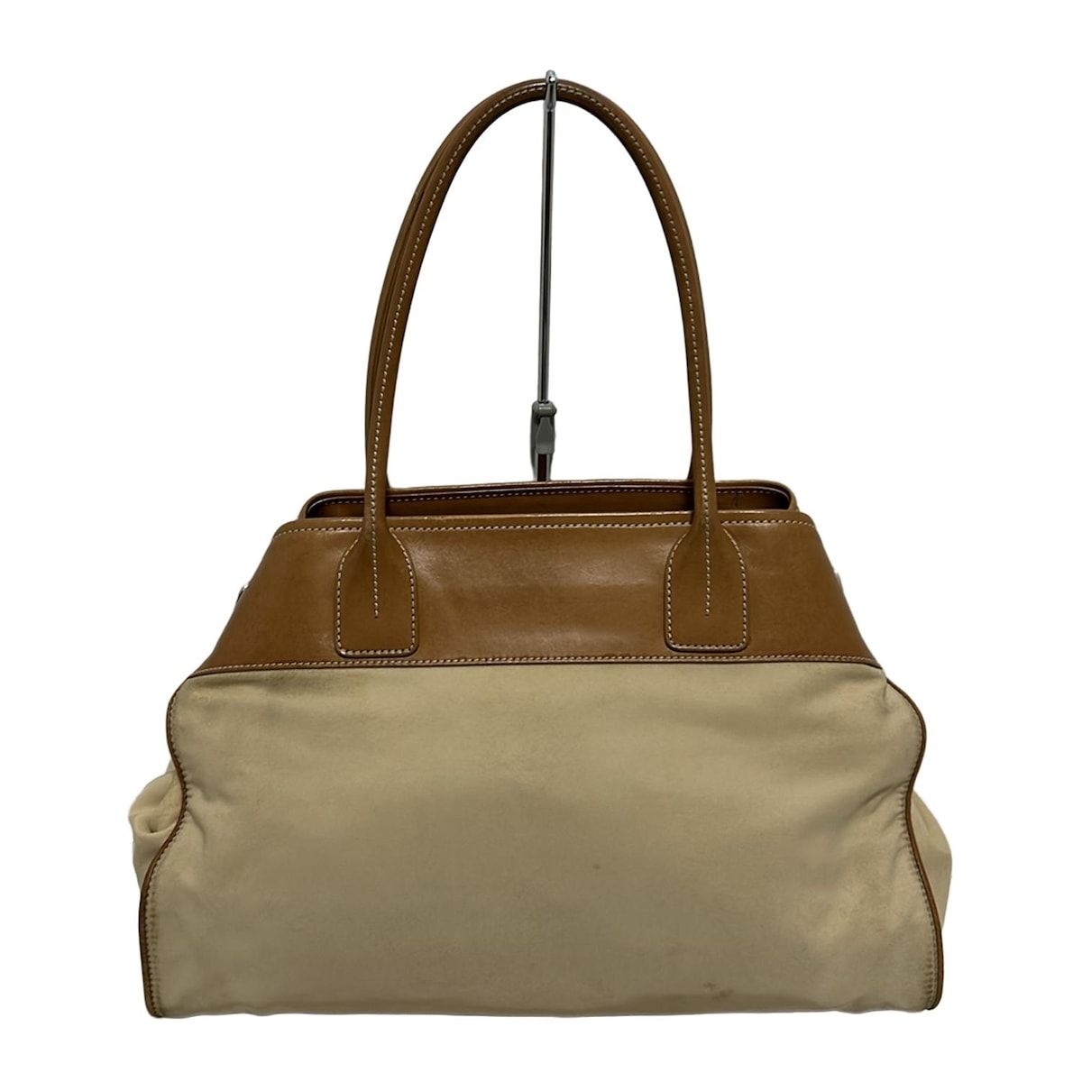 Tod's ベージュ レザー トートバッグ TOD'S Shade Tote / トッズ 牛革 カーフ 2WAY ショルダーバッグ