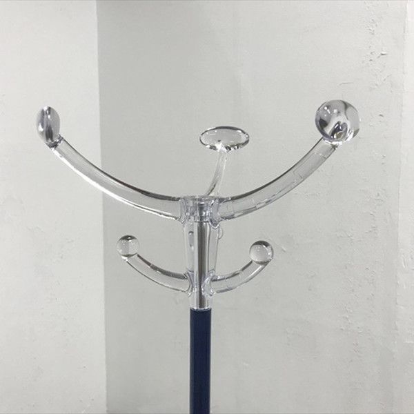 ポールハンガー ダネーゼ ハンフリーベーシック オフィス 透明 ブルー