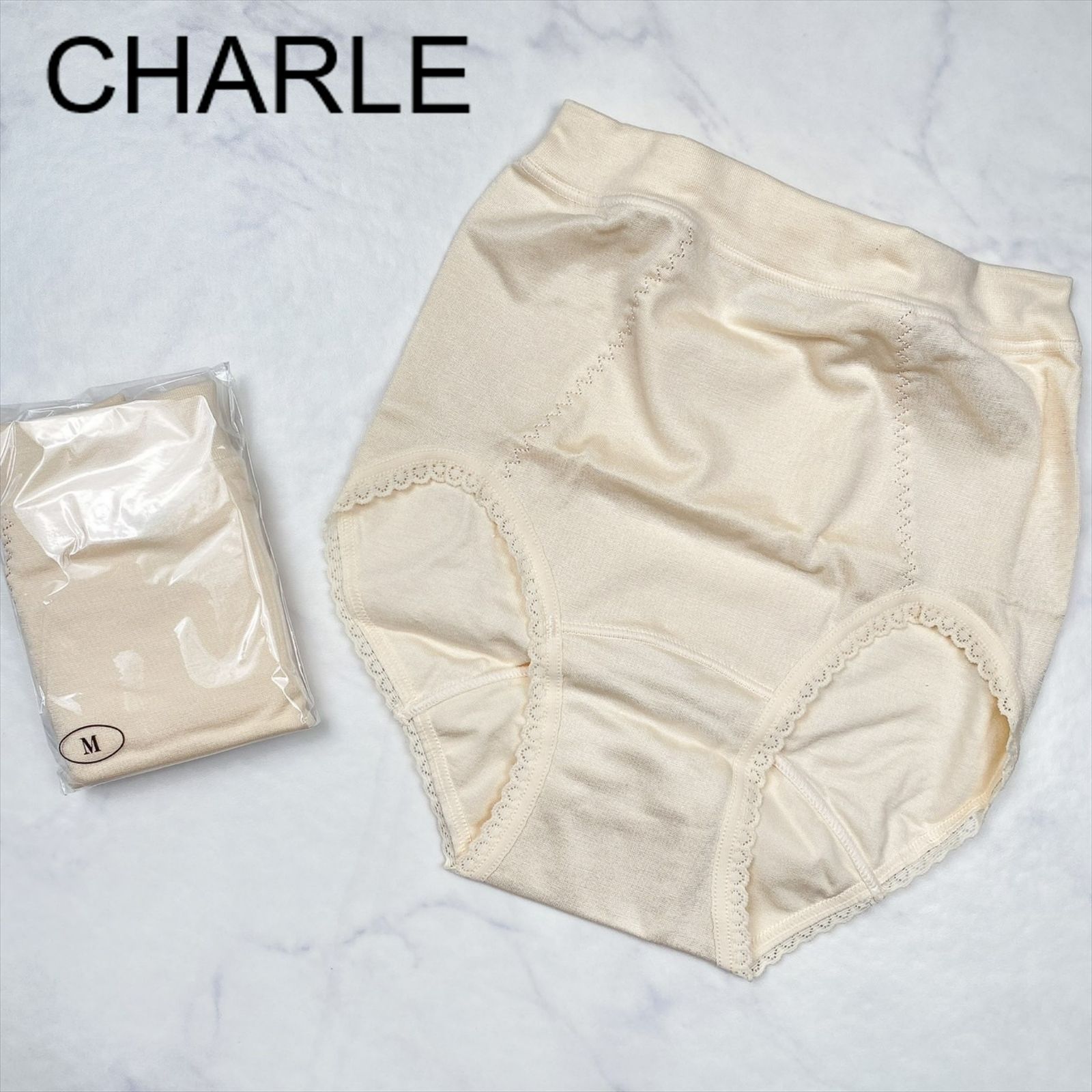 新品未使用】CHARLE シャルレ サニタリーショーツ ショーツ M ベージュ