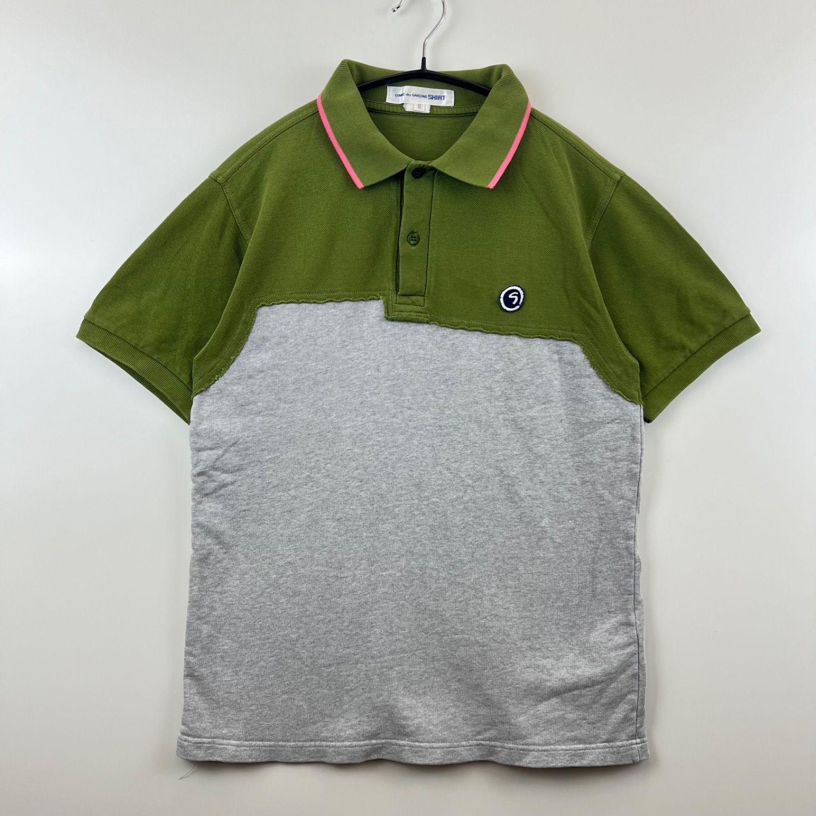 コムデギャルソン ポロシャツ comme des garcons SHIRT docking polo shirts S W15152