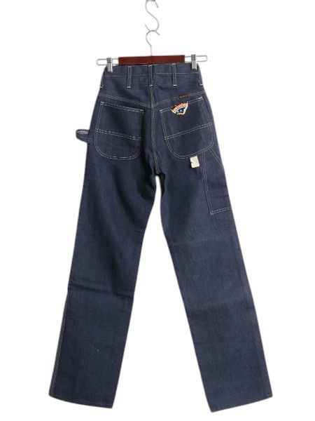 なクーポン配布中! 70s WASHINGTON DEE CEE デニム ペインター パンツ メンズ レディース 25 34 ヴィンテージ ワーク ストレート 濃紺