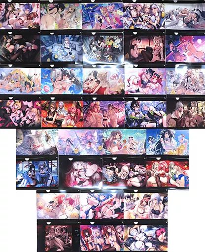 クリアファイル 全17種セット A4クリアファイルセット 2枚組 MAGICくじ アズールレーン スウィートナイト～おやすみなさい 指揮官～ G賞