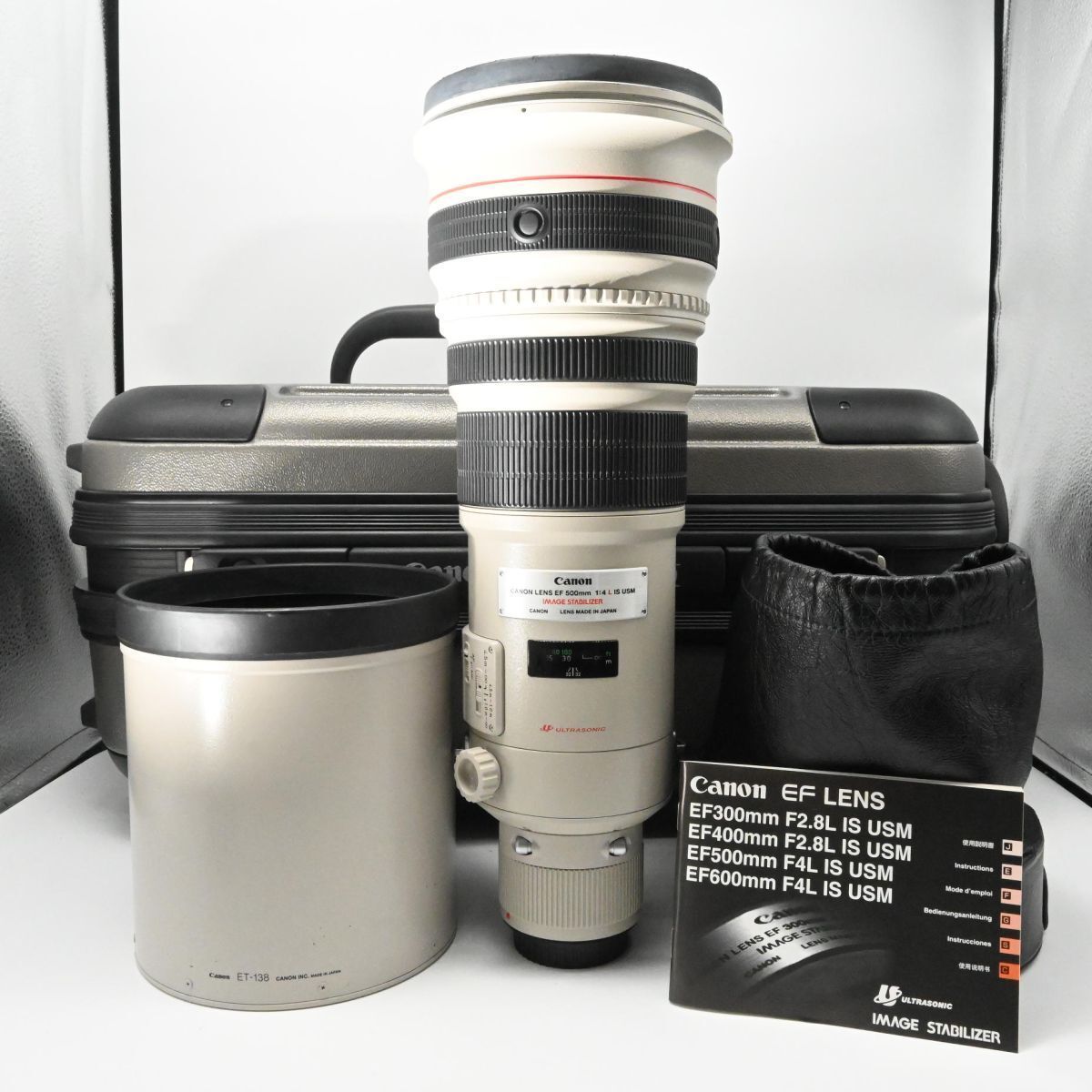 超美品/動作◎ Canon EFレンズ EF500mm F4.0L IS USM 単焦点レンズ 超望遠 - メルカリ