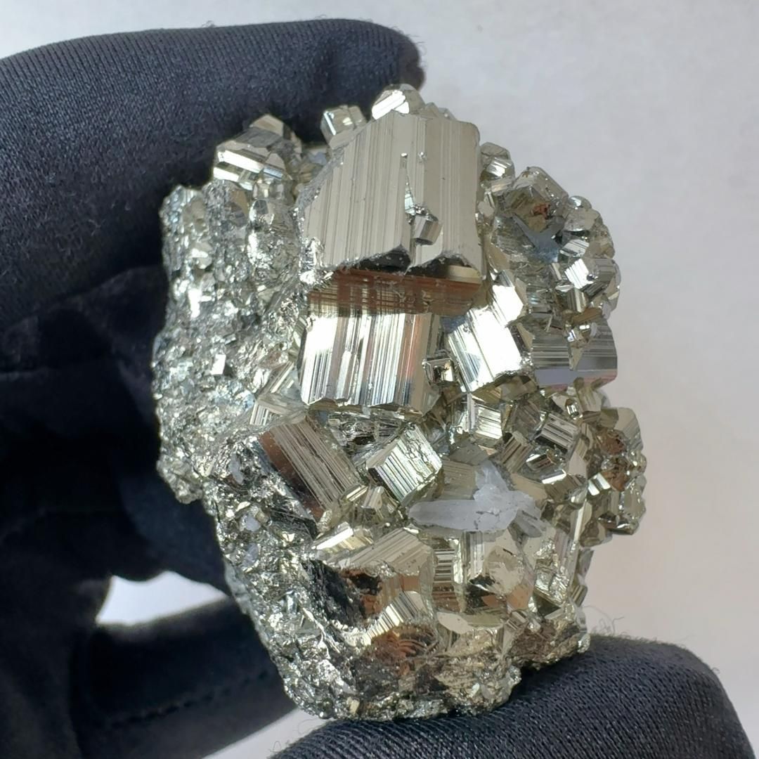パイライト#原石#クラスター#パワーストーン ベスト E24659】 黄鉄鉱