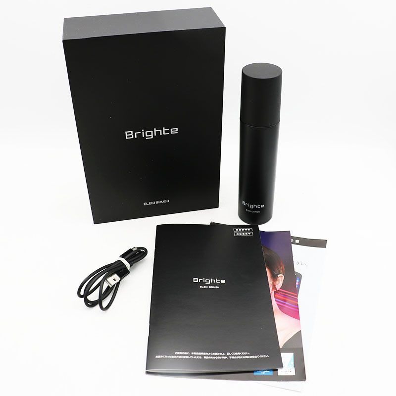 中古美品 Brighte ブライト エレキブラシ ELEKI BRUSH BRT-FS145B +
