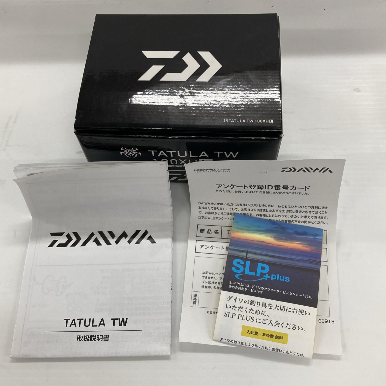 DAIWA ダイワ 19タトゥーラ TW 100XHL 00630040 - メルカリ