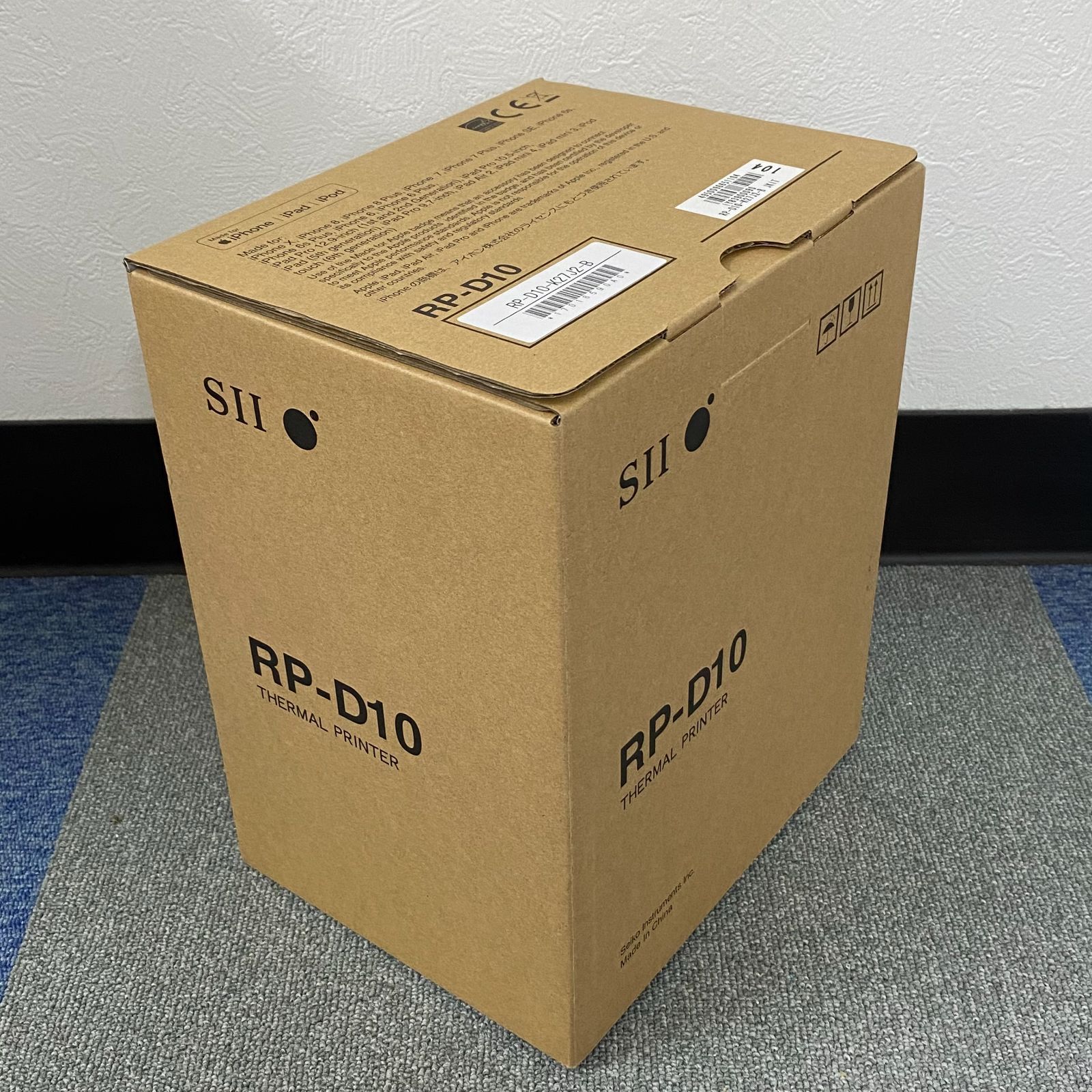 セイコーインスツル Airレジ対応 レシートプリンター（黒） RP-D10