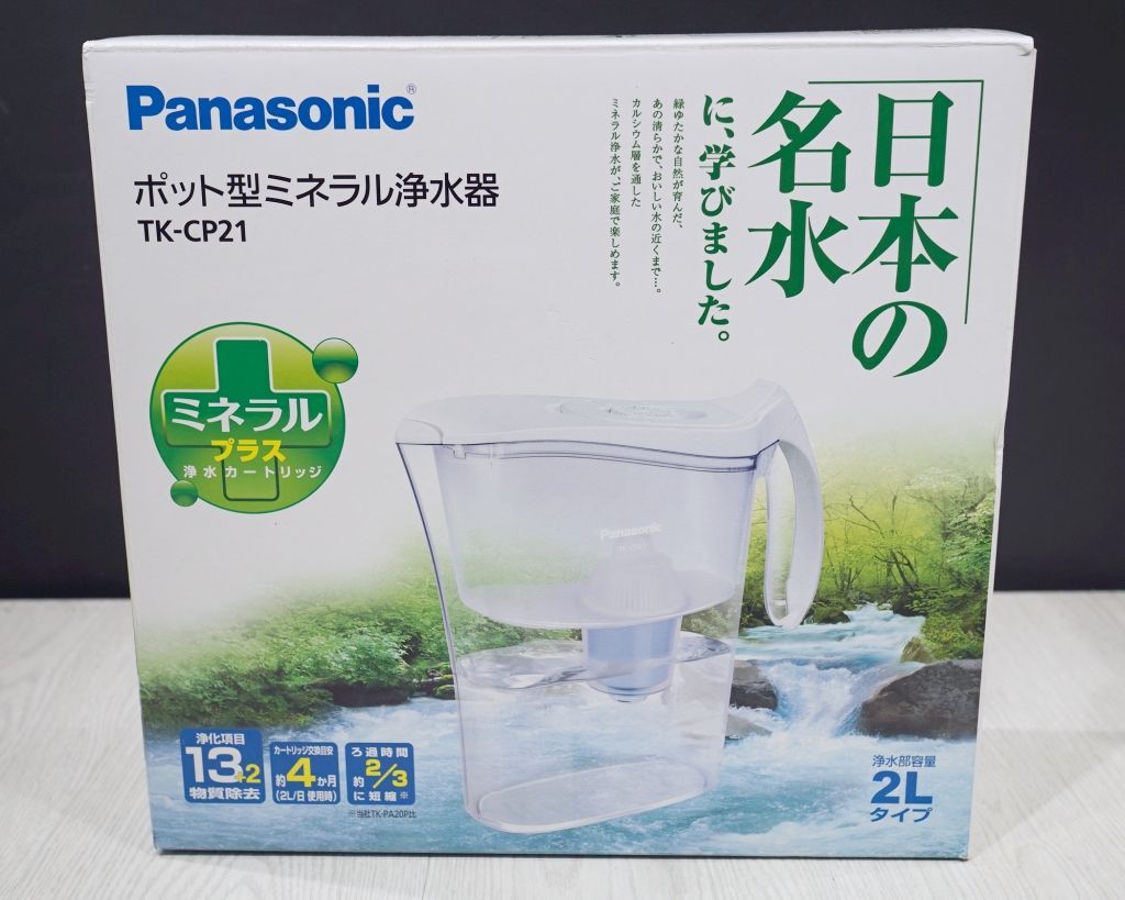 未使用品 Panasonic ポット型ミネラル浄水器 TK-CP21-W - サークルワン