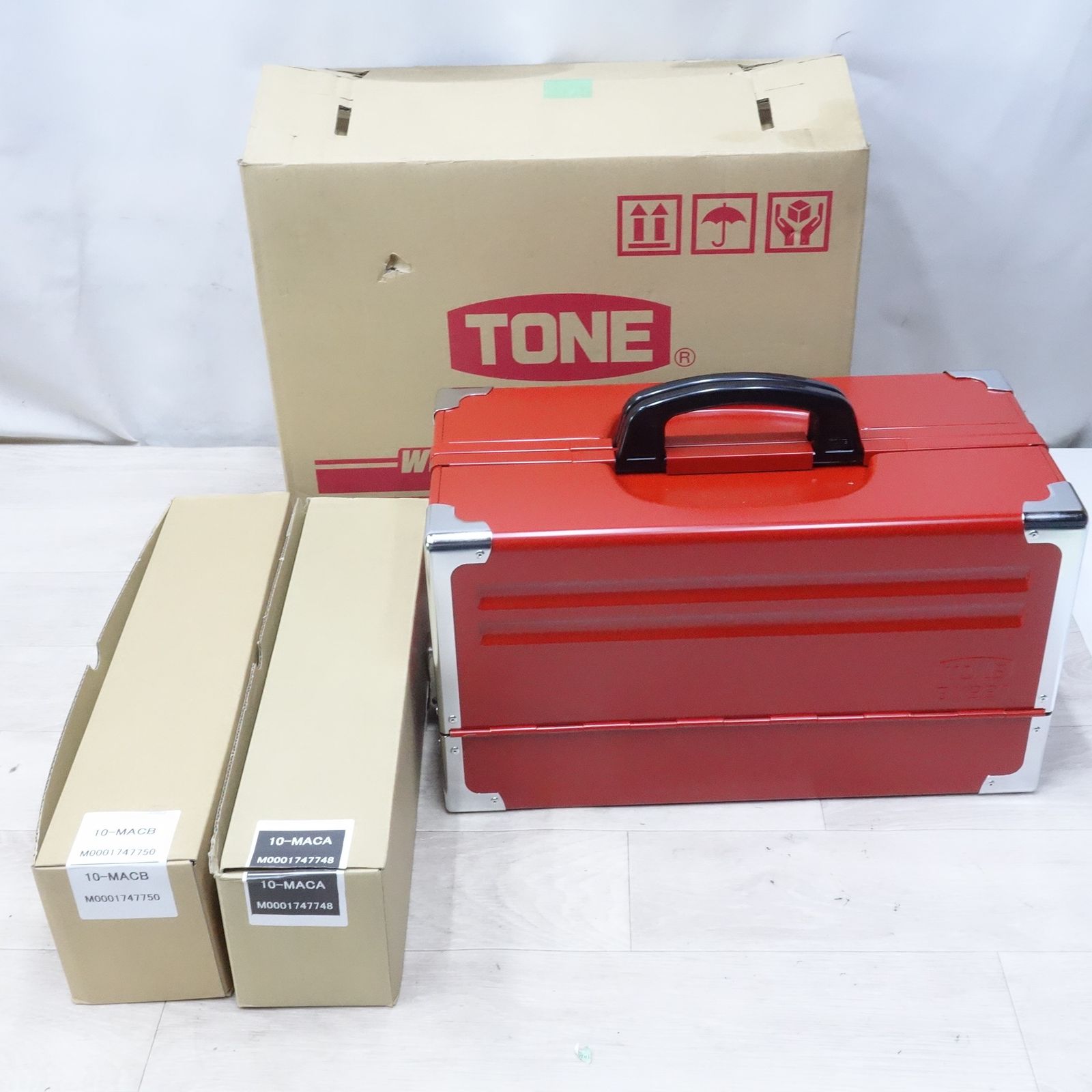 送料無料 ♥◆トネ TONE ツール ケース BX331 10-MACA 10-MACB ツール セット スパナ 六角棒 レンチ ソケット ラチェット ハンドル 等◆