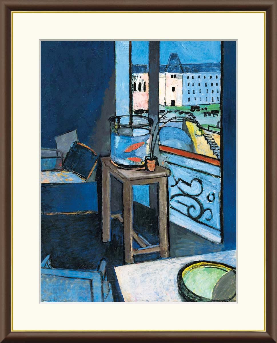 金魚鉢 MATISSE 大型 ポスター アンリ・マティスHenri 金魚 金魚鉢