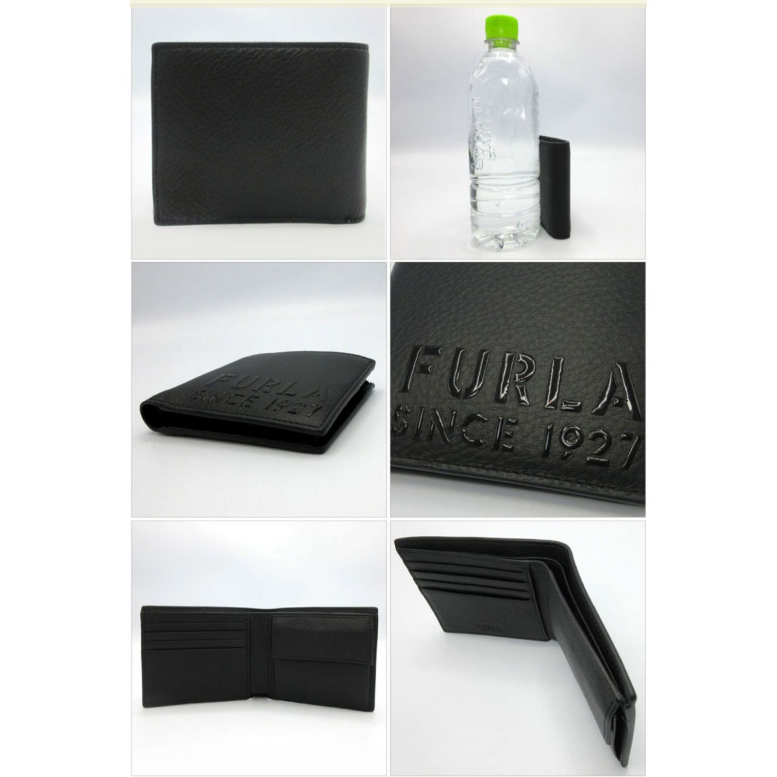 フルラ 二つ折り財布(小銭入れあり) FURLA メン テクニカル ステンシル  