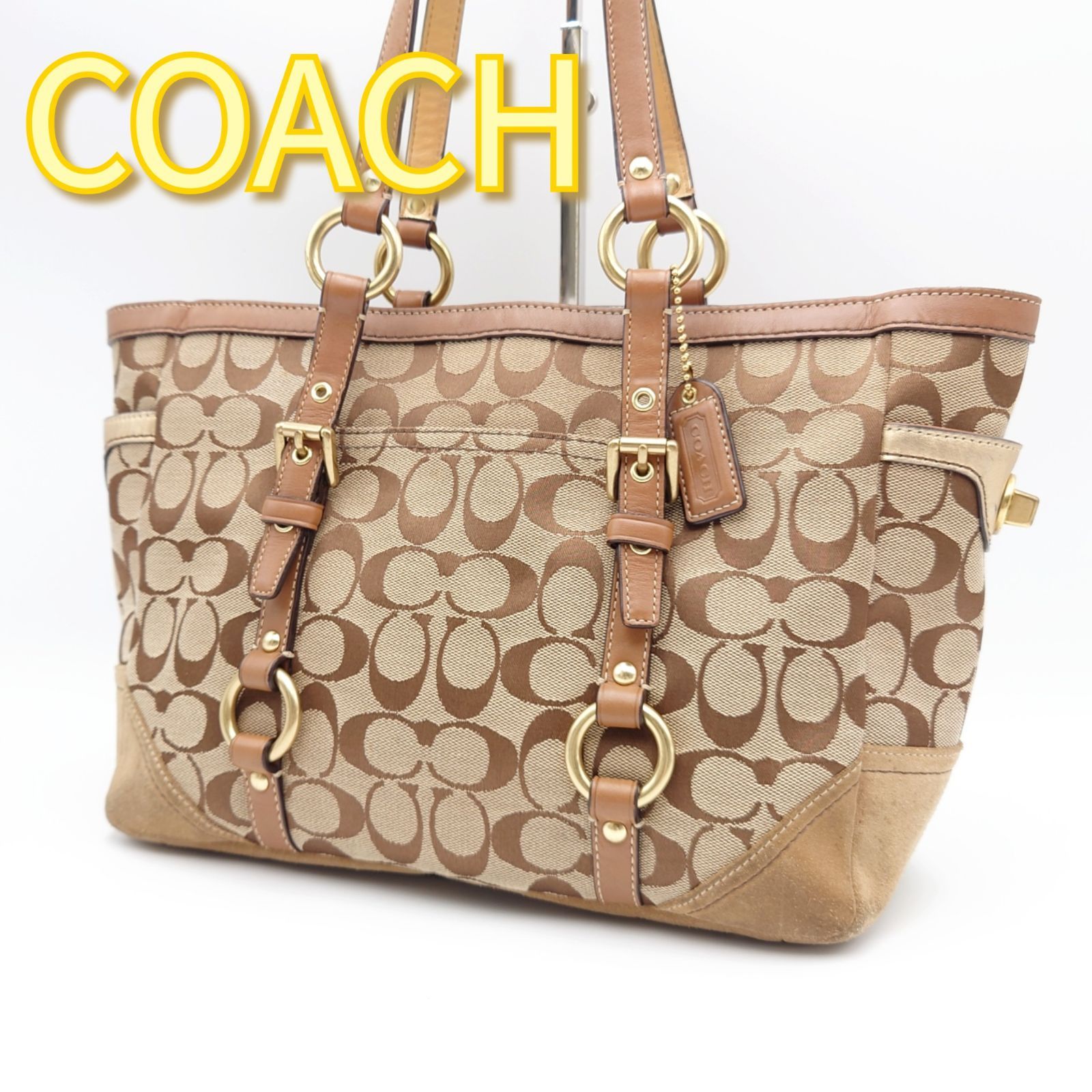 COACH コーチ ショルダーバッグ トートバッグ シグネチャー 10384 