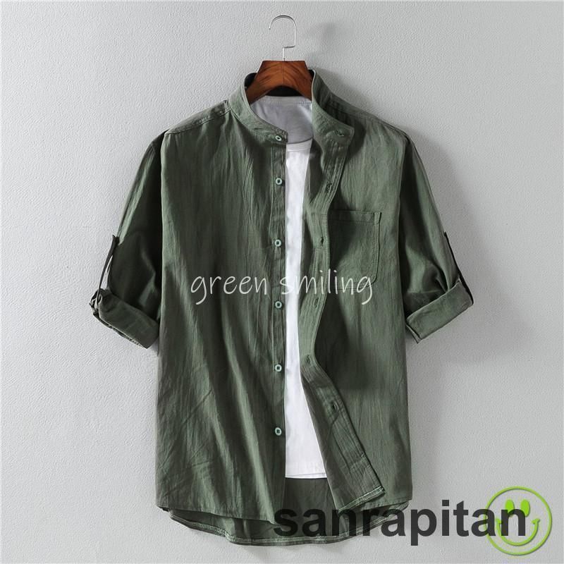 90s vintage Saks Fifth Avenue 無地 長袖シャツ メンズ 表記XLサイズ