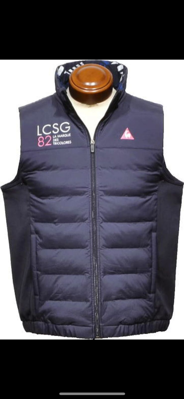 ルコックスポルティフゴルフ★全面撥水★ダウンベスト【メンズ サイズ3L】 ルコック スポルティフ ゴルフ ダウンベスト《新品》 ルコック