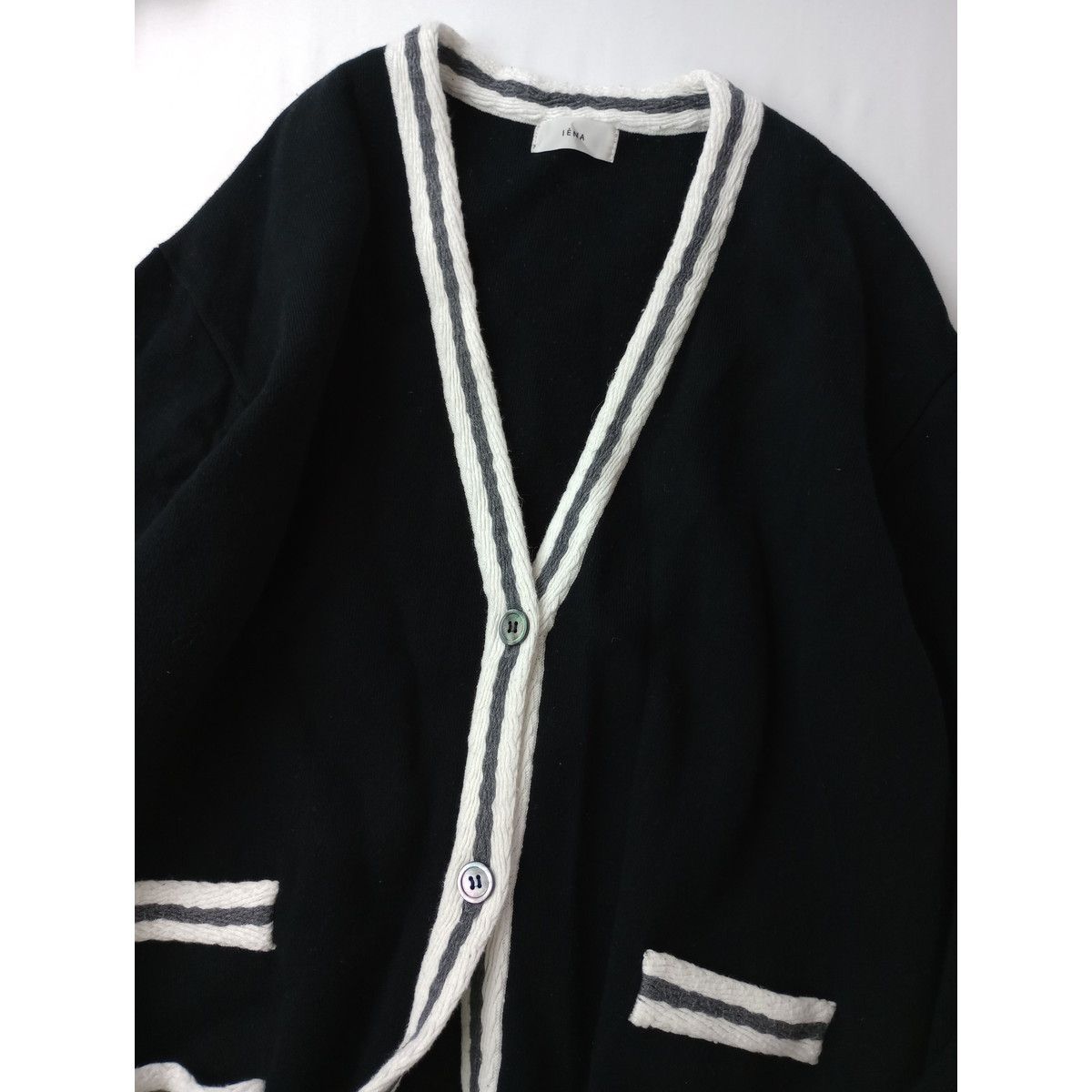 23AW 定価25300円 IENA イエナ レタード カーディガン カシミヤ