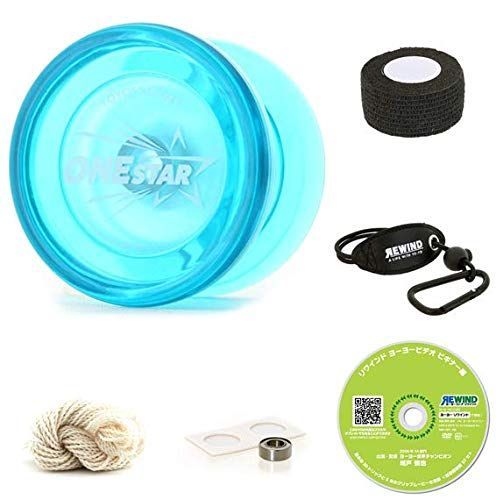 ヨーヨー ワンスター 初心者向け付 ヨーヨーファクトリー スターターセットライトブルー