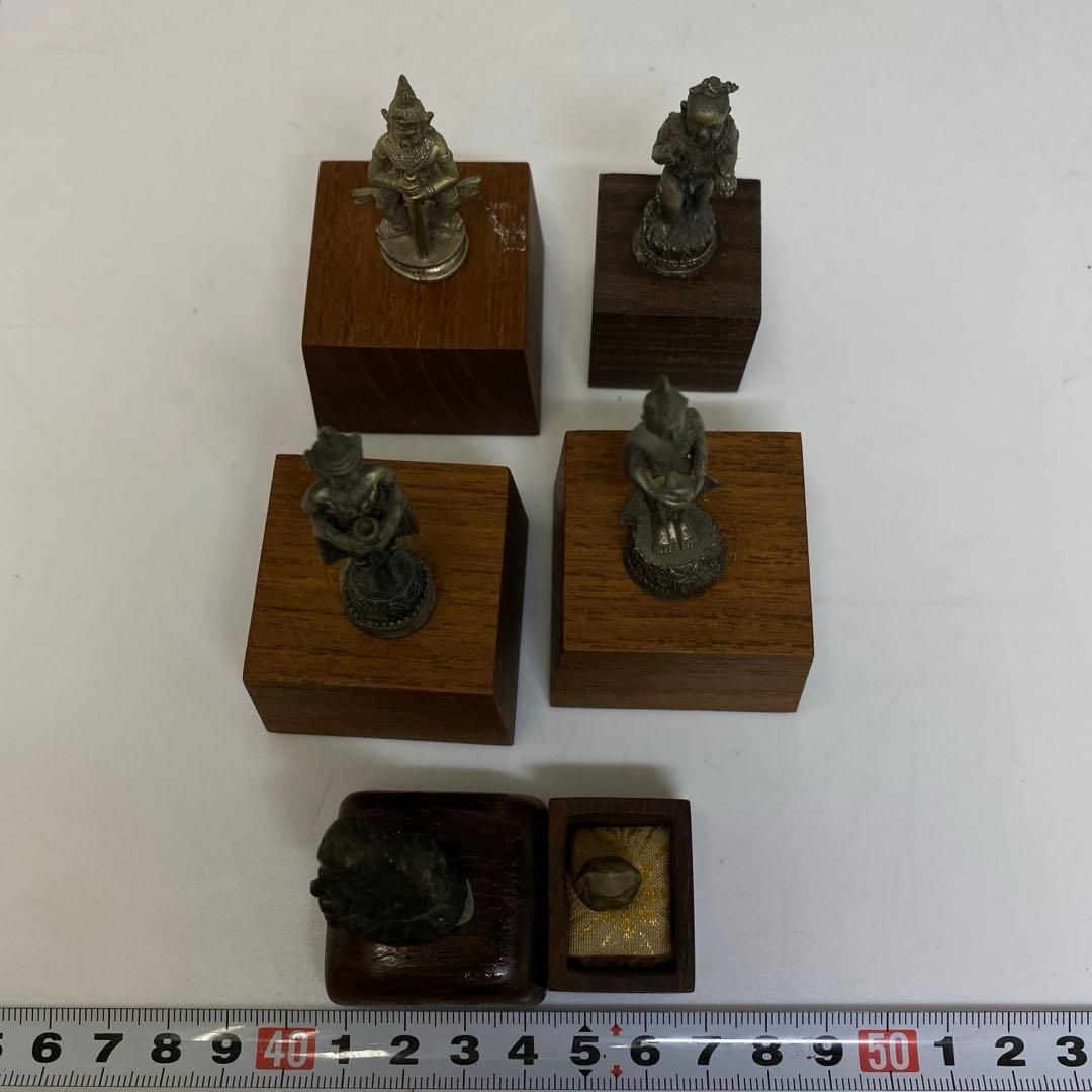 古銅仏5点と1点