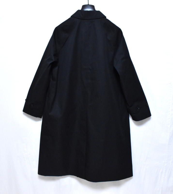 新品 nanamica GORE-TEX Balmacaan Coat【0】【1】 SUBF263 ブラック