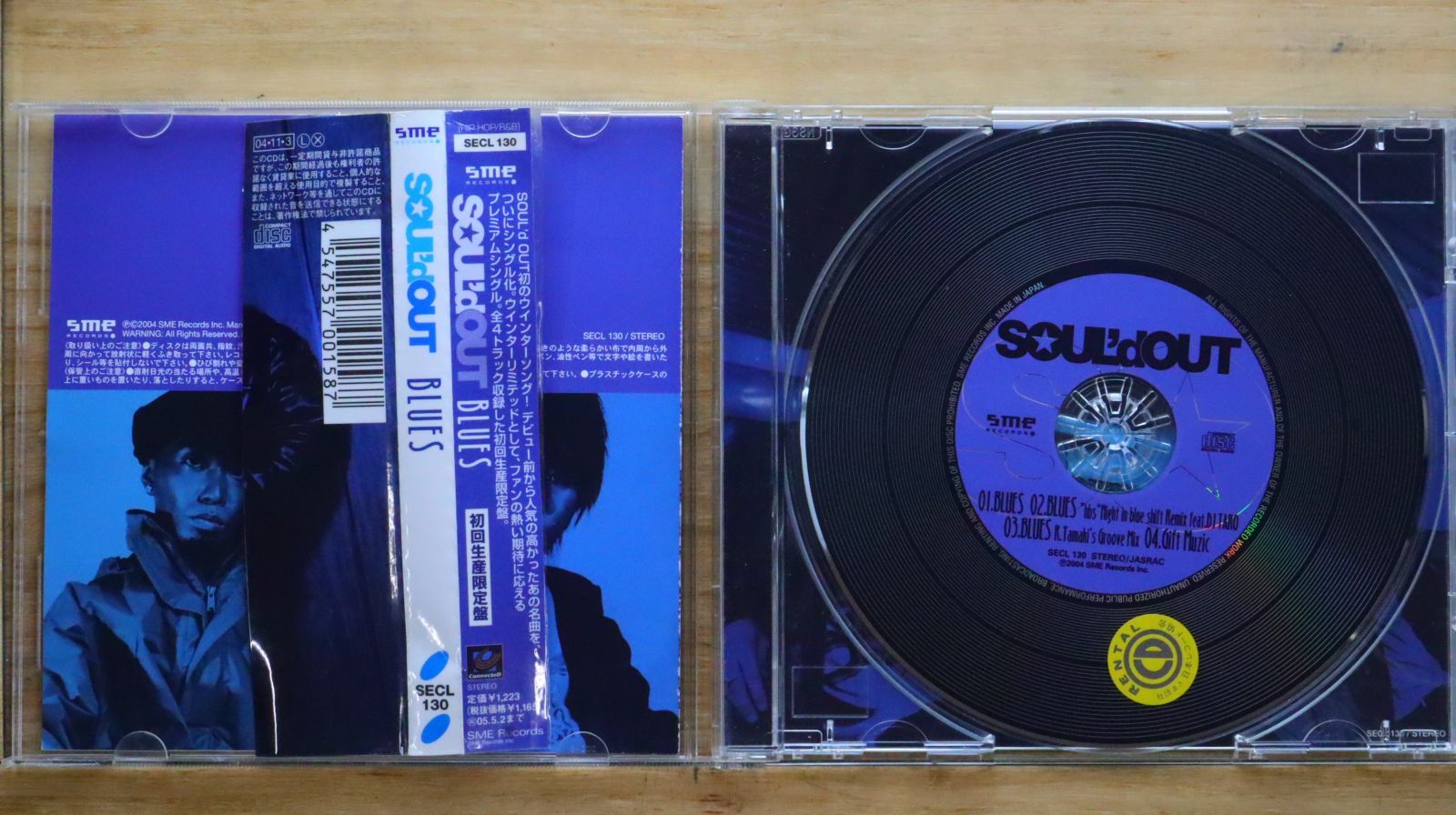 国内盤CD☆ソウルド・アウト/SOUL'd OUT□ BLUES (初回生産限定盤
