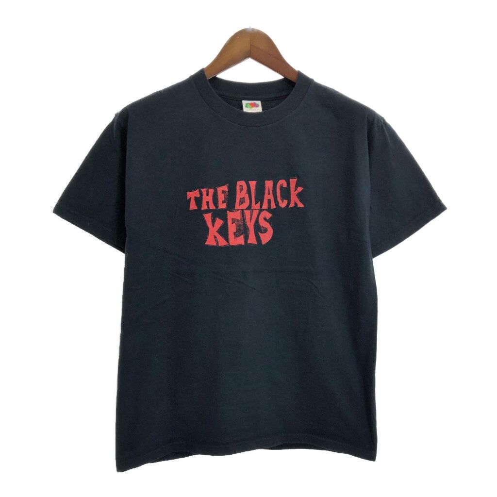 THE BLACK KEYS ザ ブラック キーズ 半袖Ｔシャツ バンド ブラック メンズ L 古着 U2130