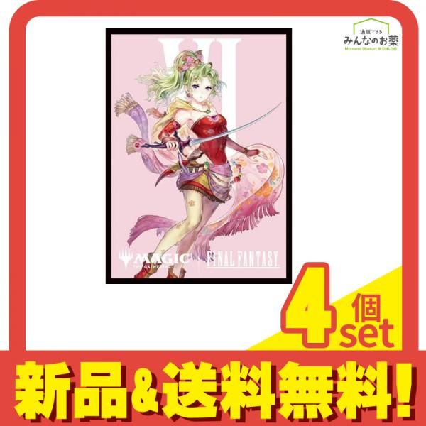 【爆買い，人気SALE】 MTG FF マジックザギャザリング ファイナルファンタジー プレイヤーズカードスリーブ MFS-09 ティナ 80枚入 4個セット まとめ売り マジック：ザ・ギャザリング