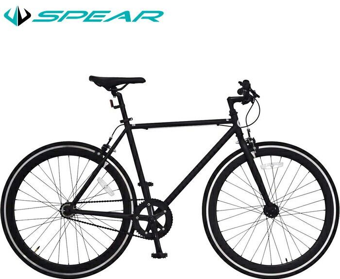 SPEAR 700c アルミ シマノ製 変速 21段 マットブラック SPEAR 700c アルミ シマノ製 変速 21段 マットブラック