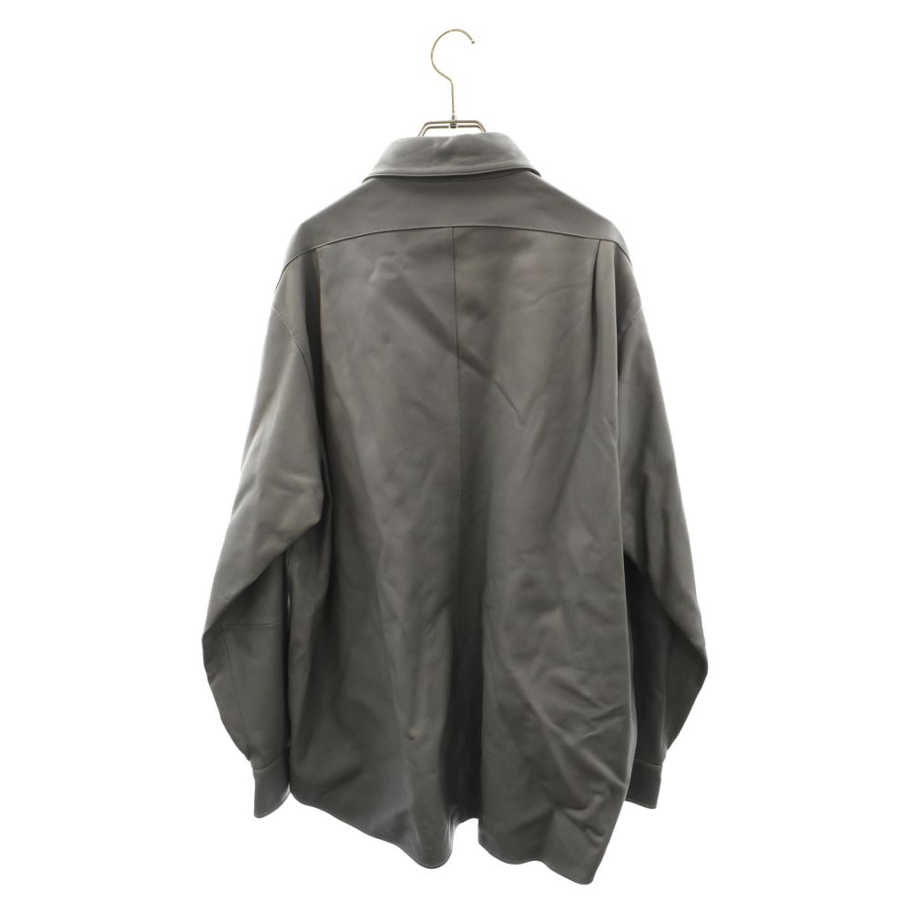 CCU (シーシーユー) 22AW NEAT REGULAR COLLAR SHIRT シープスキン
