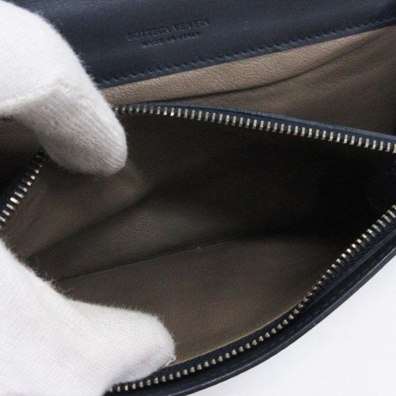 ボッテガヴェネタ BOTTEGA VENETA イントレチャート 二つ折り 長財布  