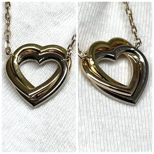 Cartier カルティエ ネックレス 750 k18 WG 42cm 18金