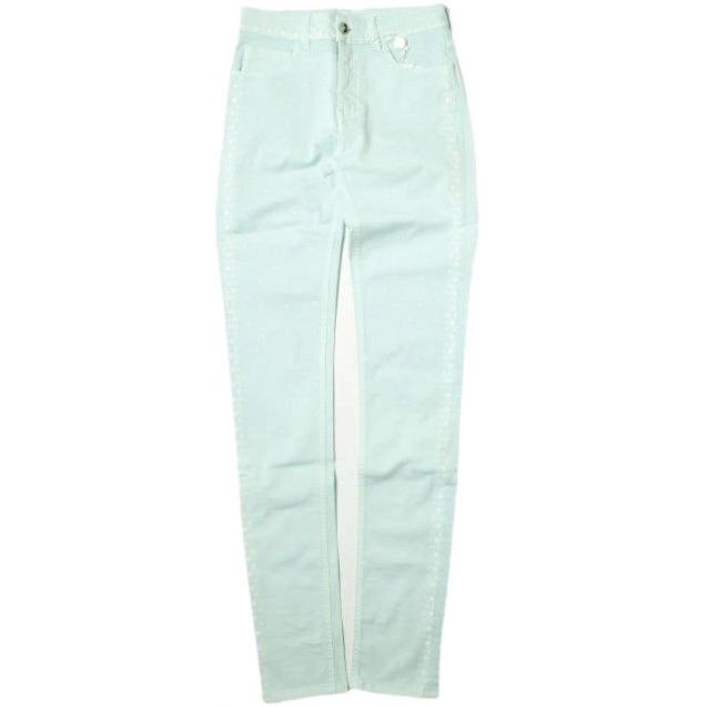 新品 MM6 エムエムシックス イタリア製 クロスプリント 5Pスキニー