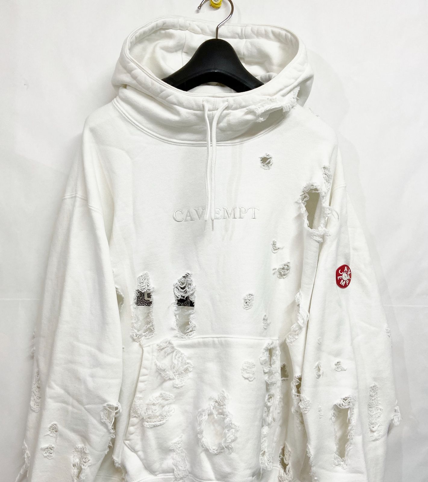 【はこぽす対応商品】 C.E cavempt｜シーイー PLAGUE HEAVY HOODY シーイー ダメージ トップス