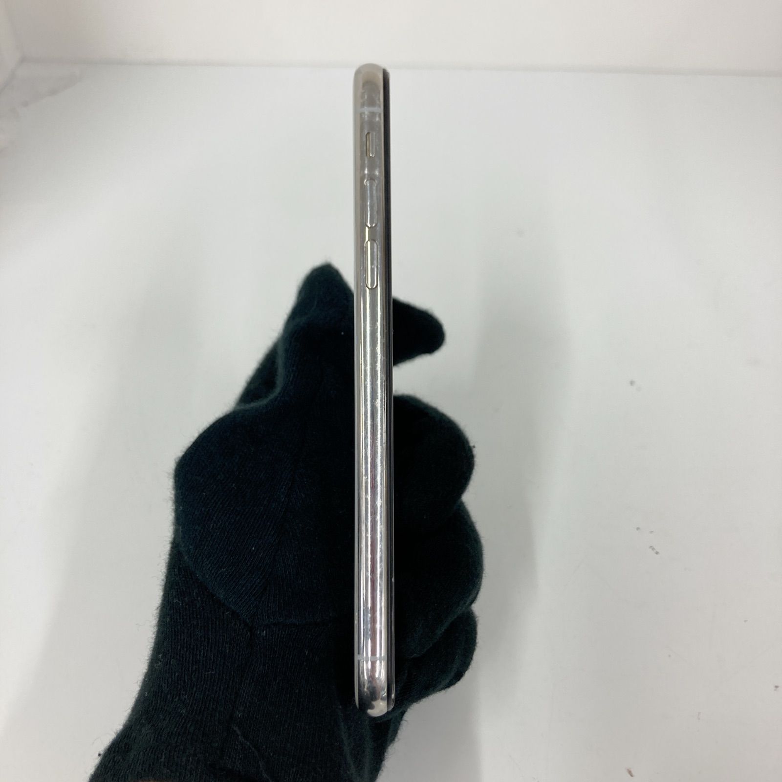 スマートフォン・携帯電話 ％【ジャンク品】iPhoneX 10 シルバー 本体