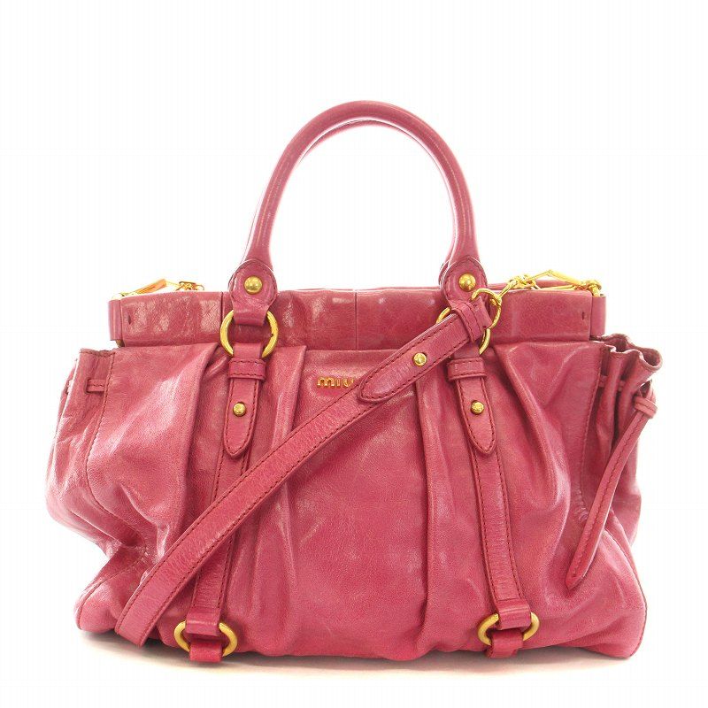 ミュウミュウ miumiu ヴィッテロラックス 割引 VITELLO LUX