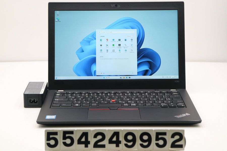 Lenovo ThinkPad X280 Core i5 8250U 1.6GHz/8GB/256GB(SSD)/12.5W/FHD(1920x1080)/Win11 【554249952】