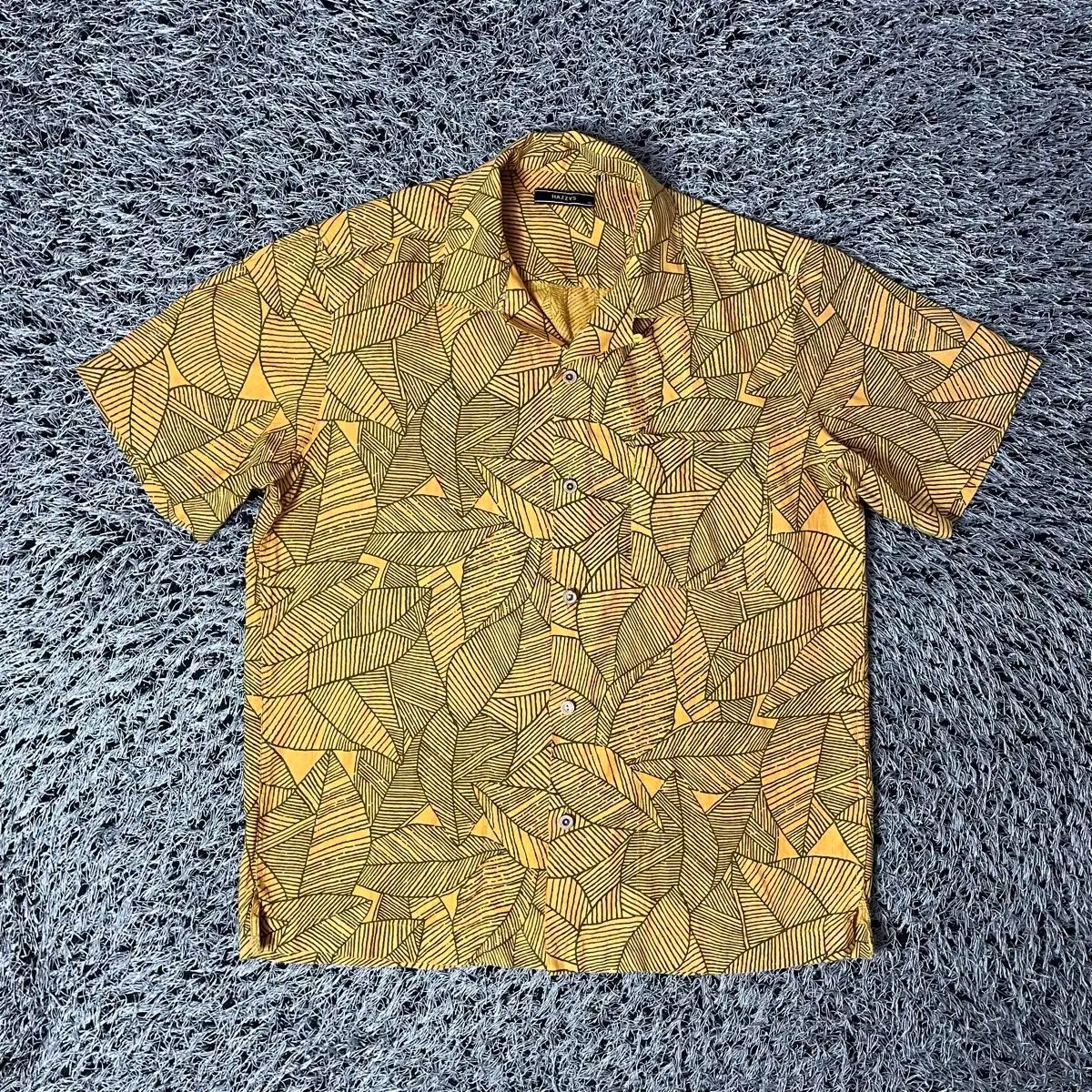 HAZZYS HAZZYS へジス 半袖 リネン シャツ