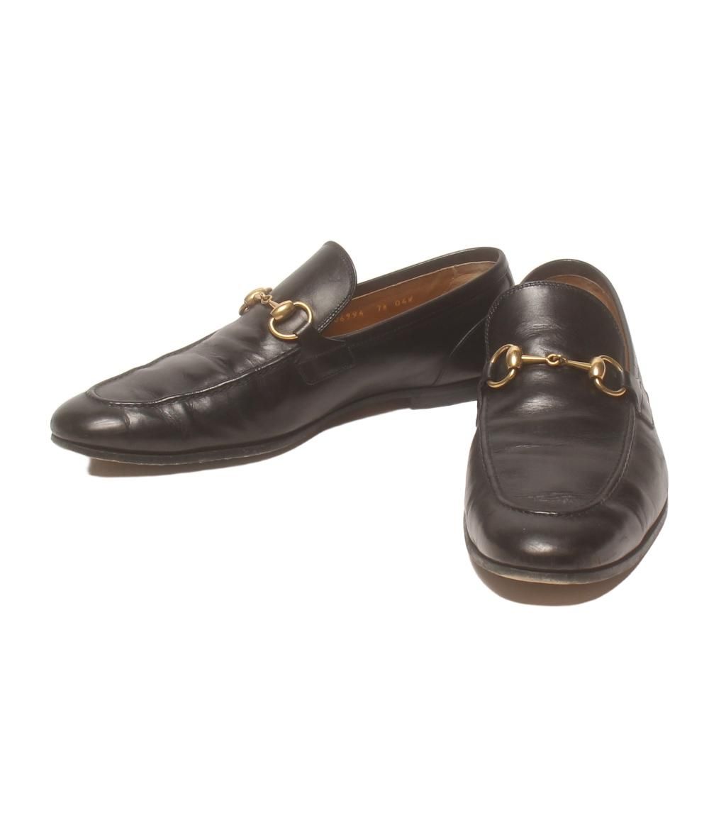 グッチ ホースビットローファー レザー ヨルダーン 406994 メンズ SIZE 7 1|2 GUCCI