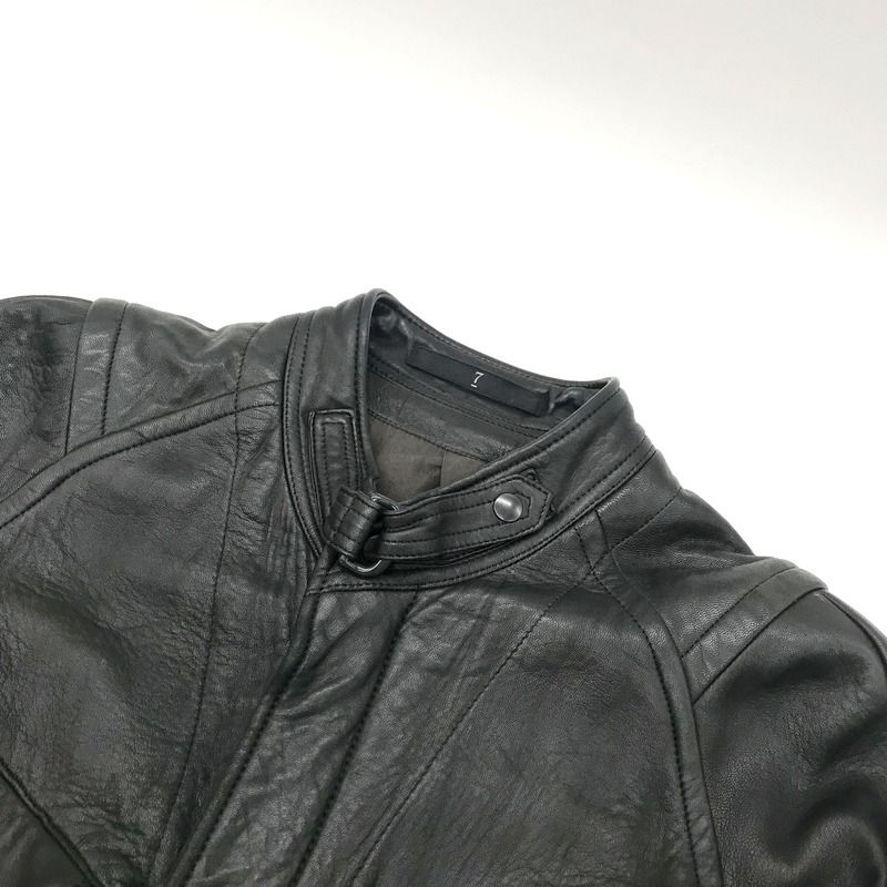 JULIUS ユリウス 2008AW 羊革 ライダースジャケット S サイズ1