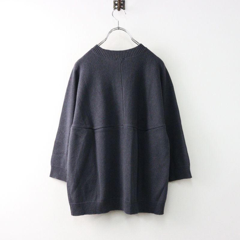 2022 ホームスパン homspun コットンウールニット切替