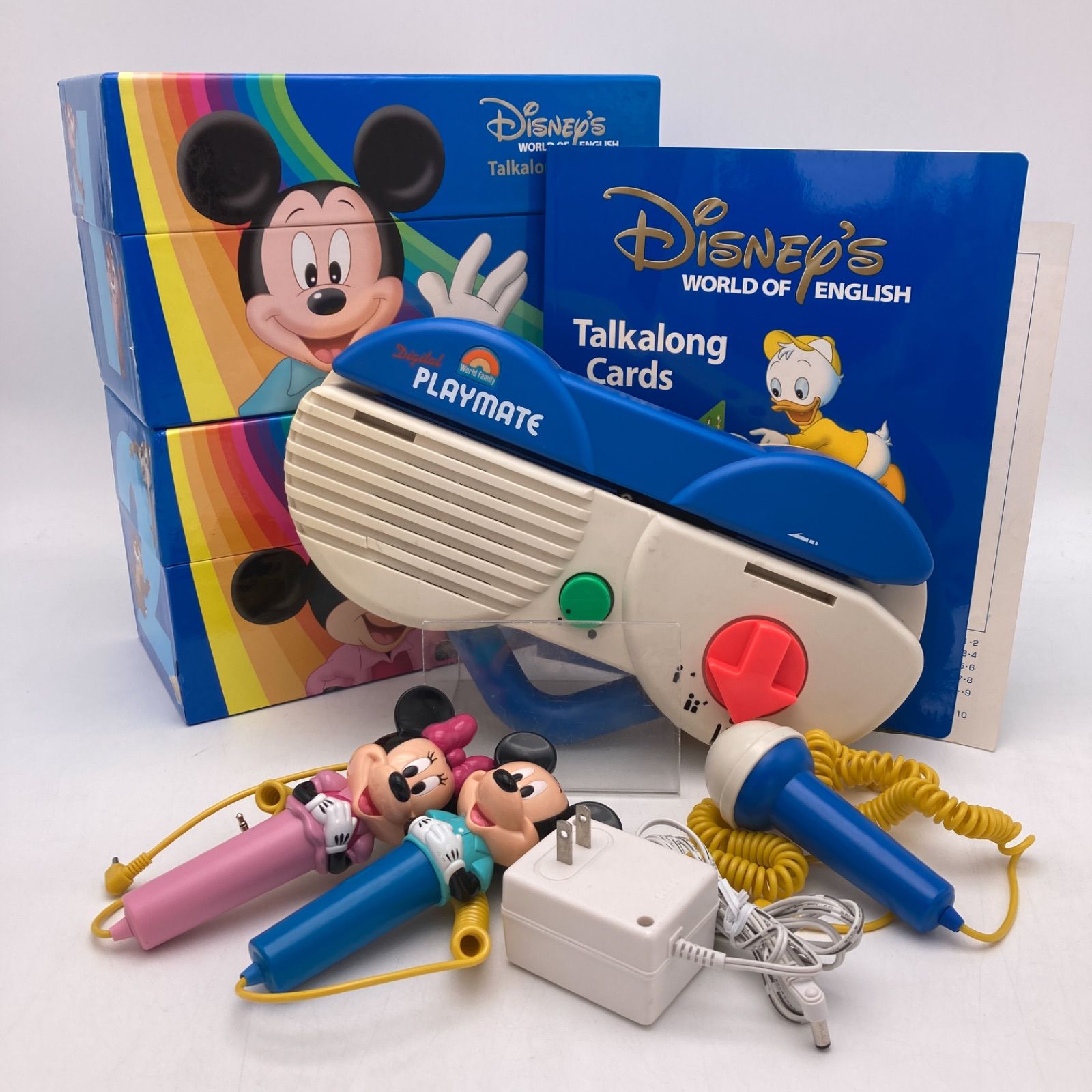 2015年購入 トークアロングセット 両面デジタル ディズニー英語システム DWE Disney ワールドファミリー 中古 1105704 - メルカリ