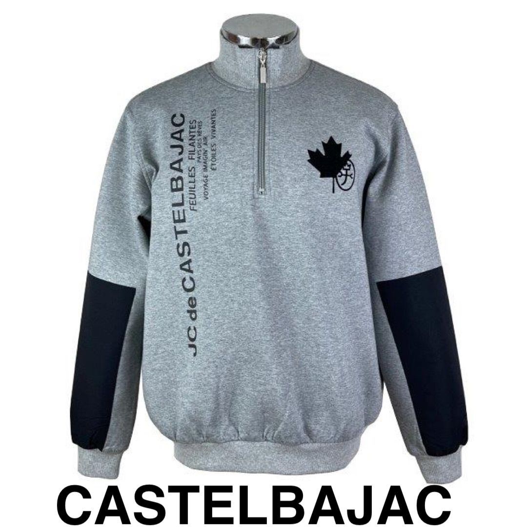 カステルバジャックスポーツ トレーナー 3 メンズ ハーフジップ 3割引