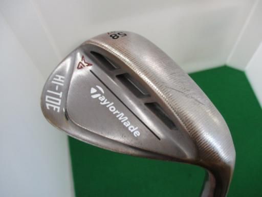 【】 テーラーメイド Taylor Made MILLED GRIND HI-TOE(2021) 58°/07° ウェッジ WG Dynamic Gold (フレックスS) メンズ 男性用 右利き 右用 Dランク ゴルフクラブ