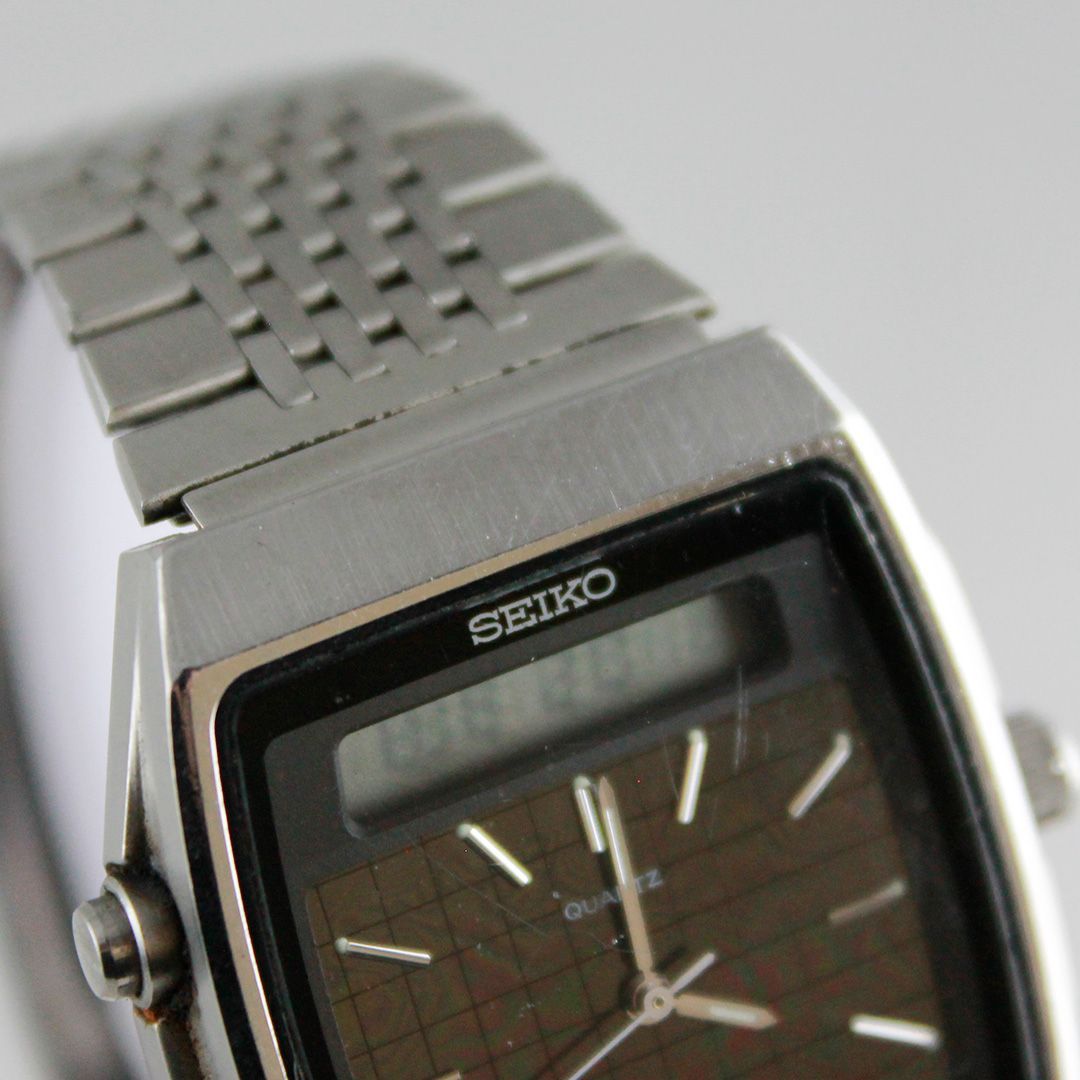 SEIKO SILVER WAVE H557-525A デジタルアナログ腕時計 ≪タイムセール☆21日23：45まで≫【 中古 】 SEIKO セイコー