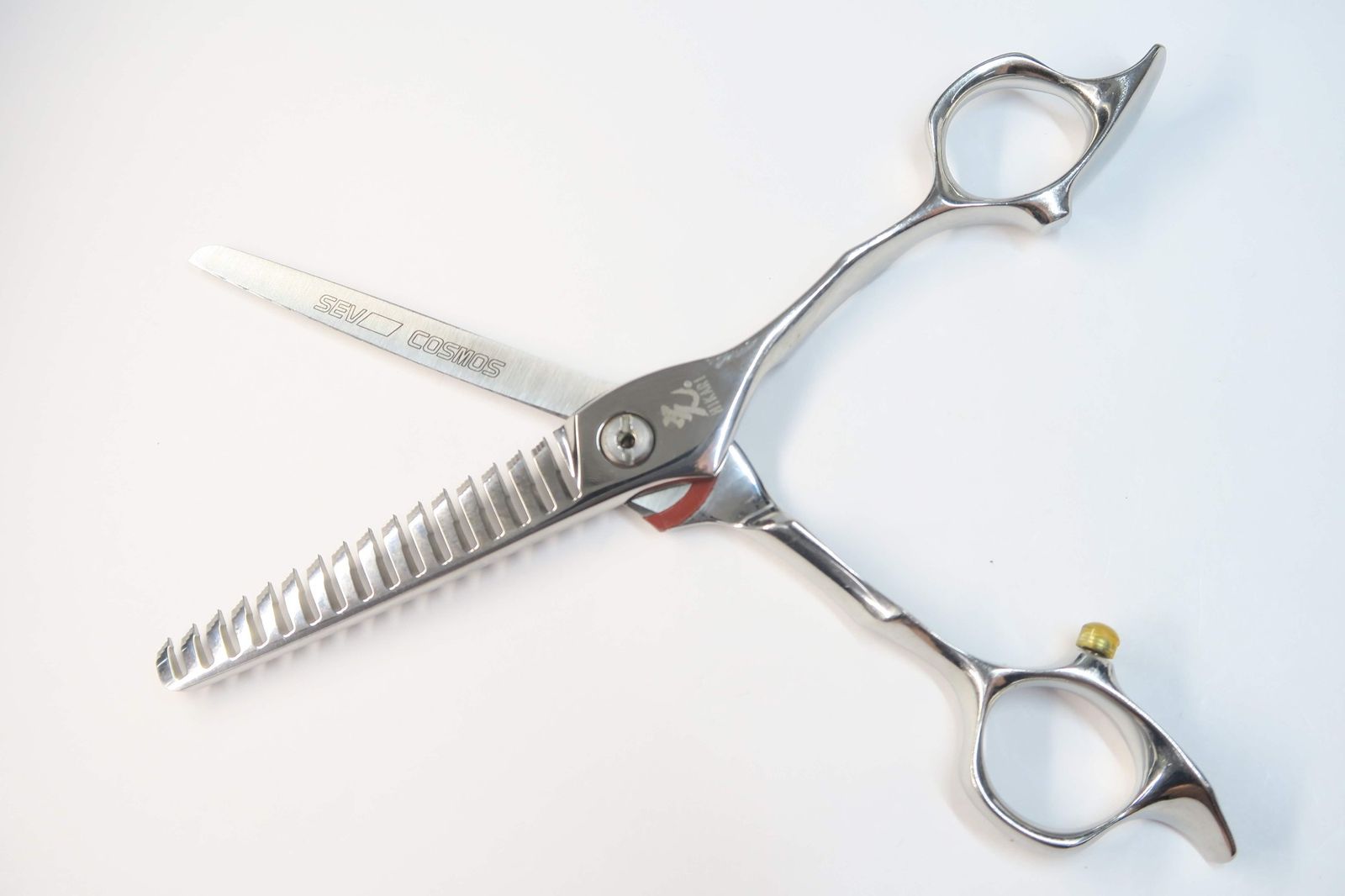 Cランク 光シザー HIKARI ヒカリ SEV COSMOS S-16M セニング 美容師 理容師 6.0インチ 右利き H-10178